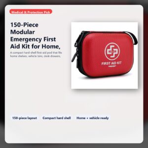 modular emergency first aid kit for home car and go bag use hero image