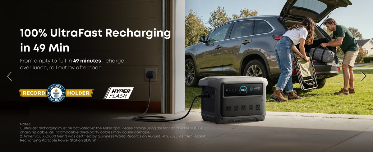 Anker Portable Power Station product features and emergency use scenario - Blackout & Off-Grid Backup