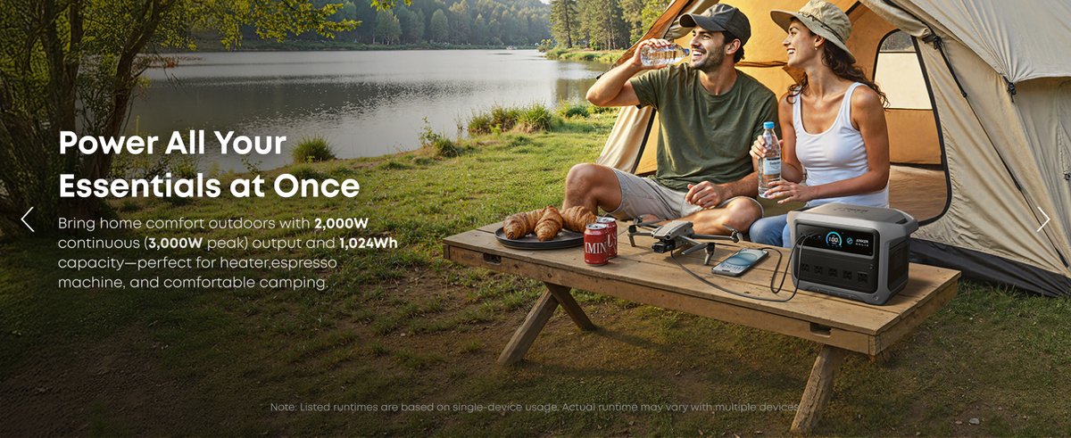 Anker Portable Power Station included components and kit contents - Blackout & Off-Grid Backup