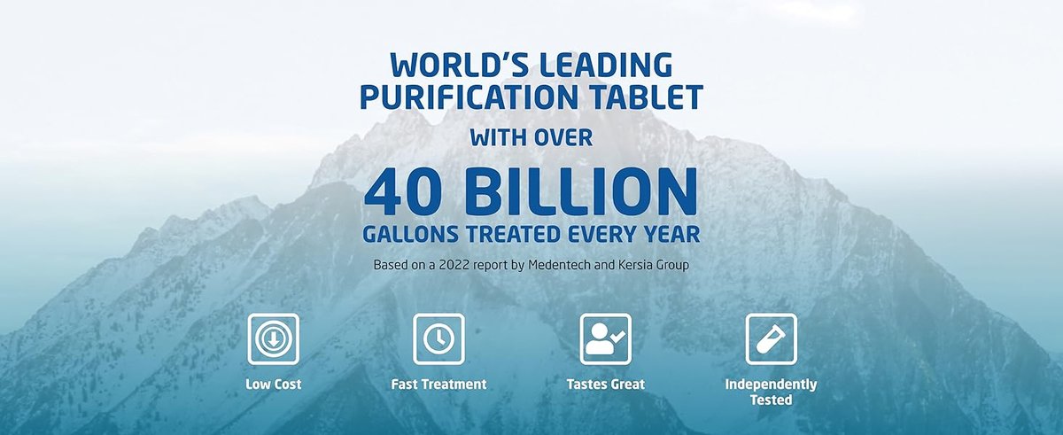 Aquatabs Water Filter product features and emergency use scenario - Emergency Water Safety