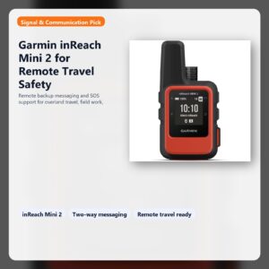 satellite communicator for remote travel safety and backup messaging hero image