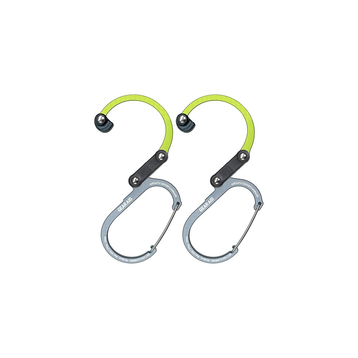 GEAR AID Carabiner Clip – for Gear Organization &amp; Go-Bags