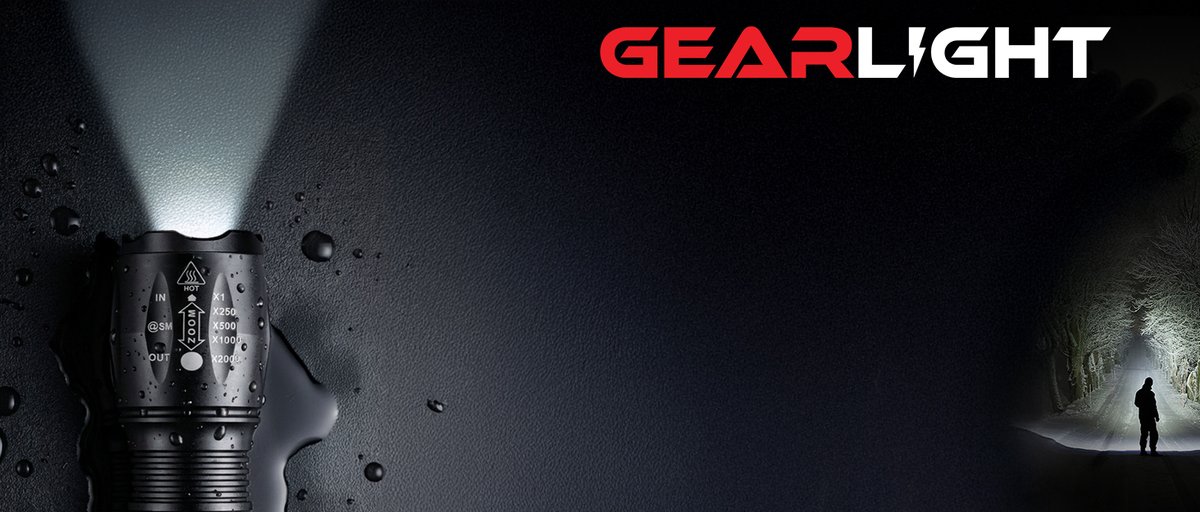 GearLight Rechargeable Headlamp product features and emergency use scenario - Hands-Free Emergency Lighting