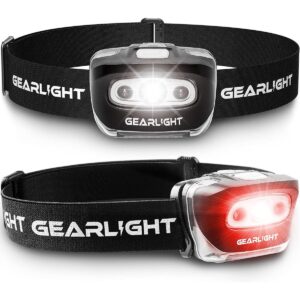 GearLight Rechargeable Headlamp for emergency preparedness kit