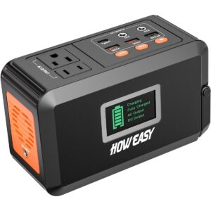 HOWEASY Portable Power Station for emergency preparedness kit