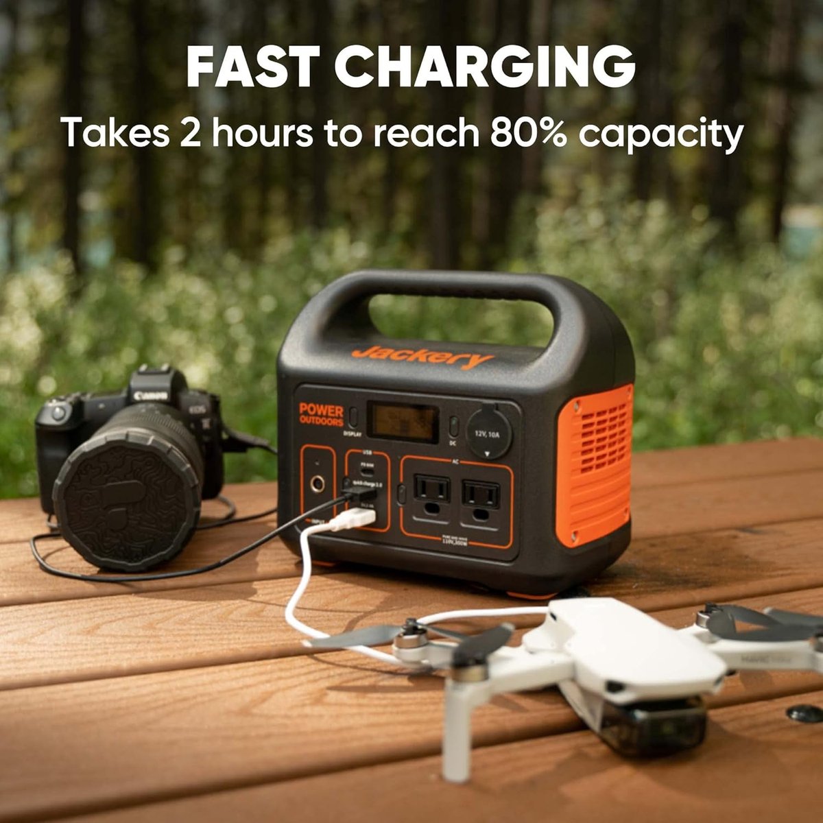 Jackery Portable Power Station included components and accessories