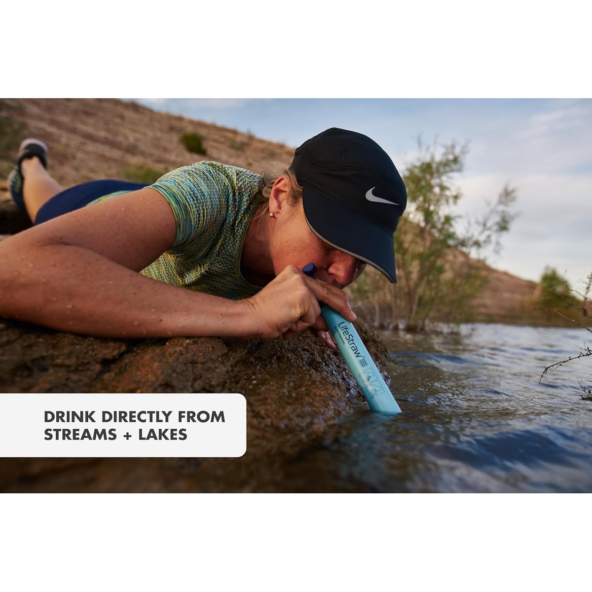 LifeStraw Water Filter compact size for go-bag storage