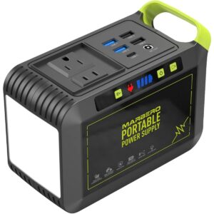 MARBERO Portable Power Station for emergency preparedness kit