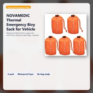 thermal emergency bivy sack for vehicle and go bag shelter layers hero image