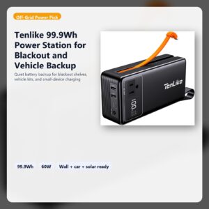 portable power station for blackout backup and vehicle readiness hero image