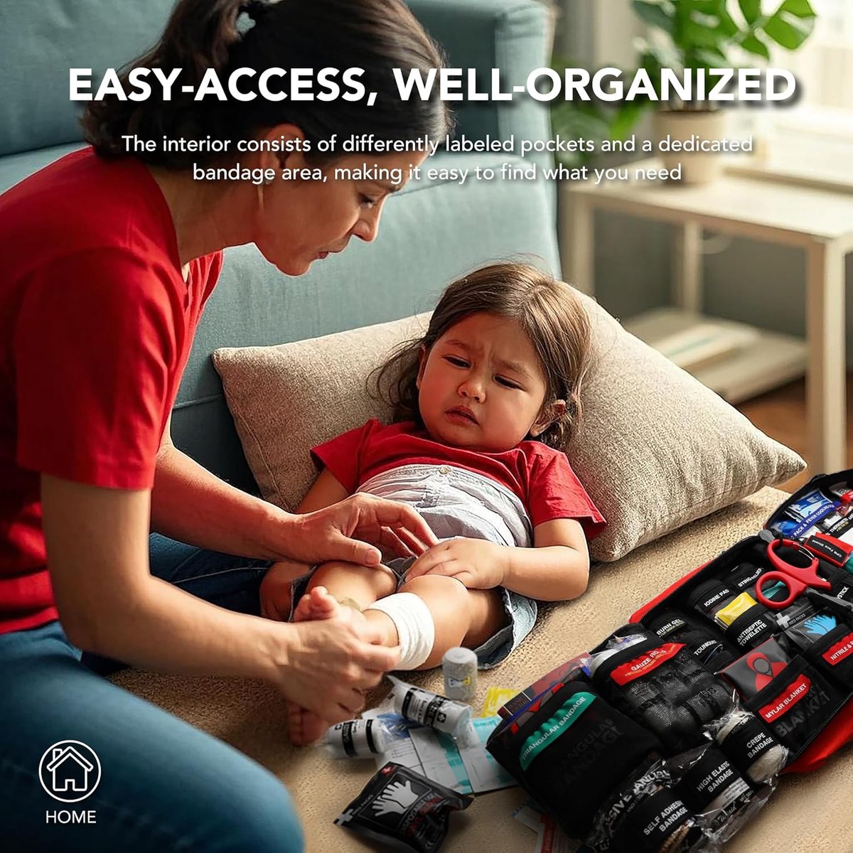 THRIAID First Aid Kit for emergency preparedness kit