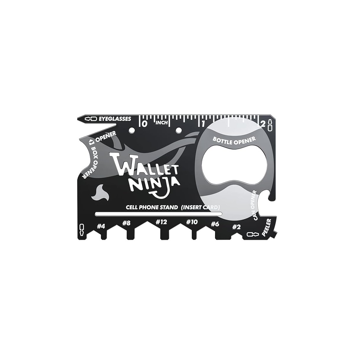 Wallet Ninja Multi-Tool – for Everyday Carry Quick-Fix Repairs