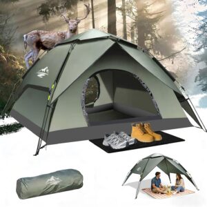 Instant Pop-Up 3-Person Tent