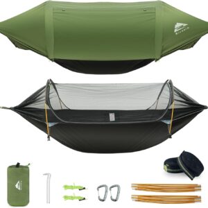 Hammock Tent with Mosquito Net & Rainfly
