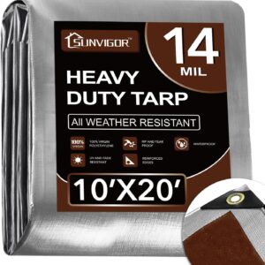 Waterproof Tarp Shelter System 12x10ft