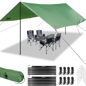 A-Frame Survival Tarp Shelter Kit