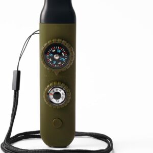 Compass & Whistle Combo Carabiner