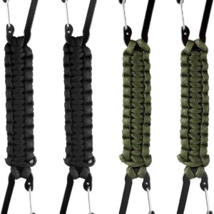 Tactical Paracord Keychain Set (4-Pack)