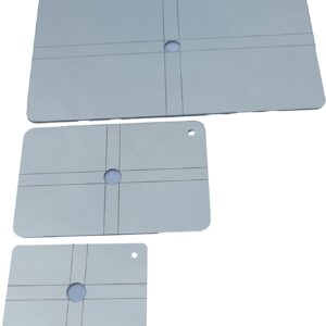 Military-Grade Signal Mirror with Sighting Hole
