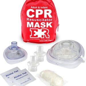 CPR Pocket Mask with Valve & Filter